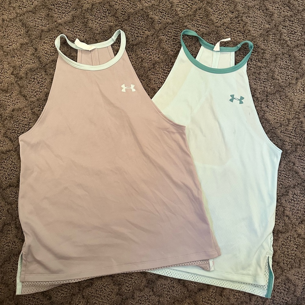 Two Uner Armour Sports Shirts